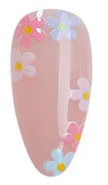UV print press-on nail finish