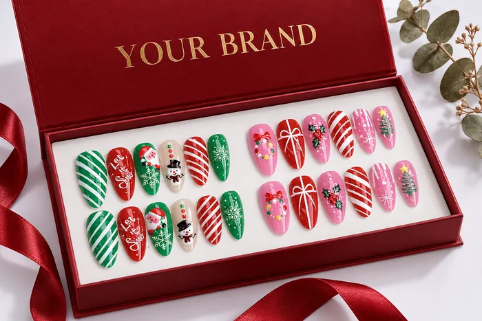 Gift box mockup