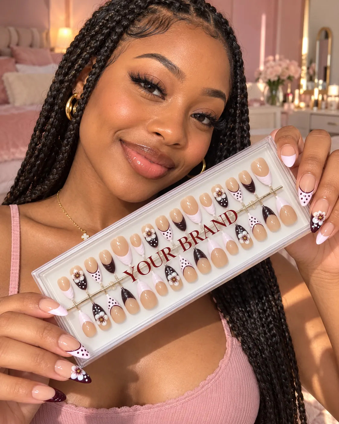 Styled with your packaging mockup