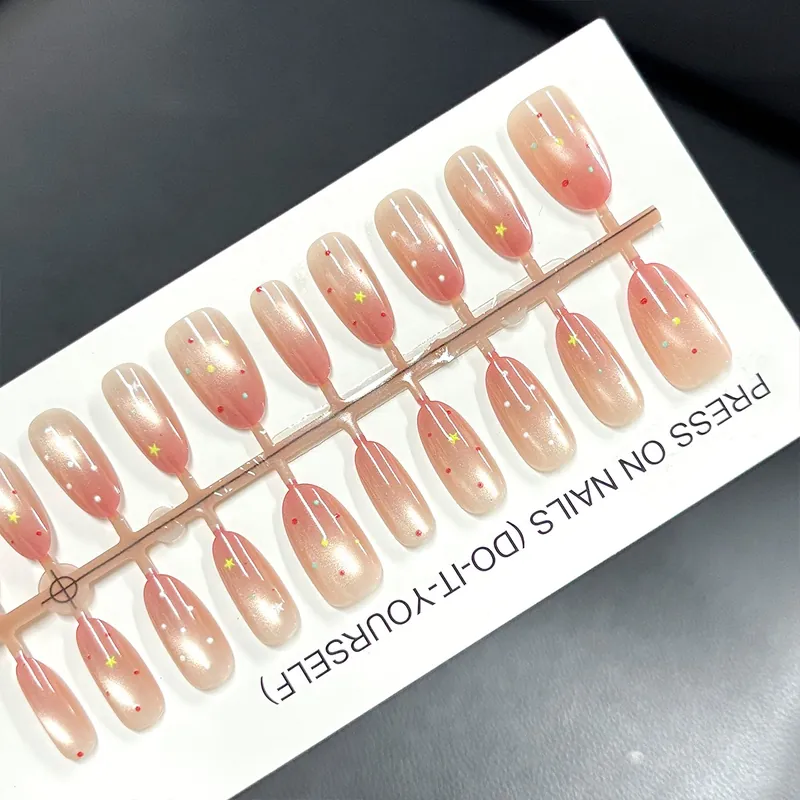 Backing card: Tips mounted on a printed card
